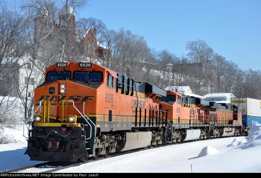 Westbound intermodal